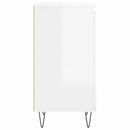 vidaXL 2 db magasfényű fehér szerelt fa tálalószekrény 40 x 35 x 70 cm