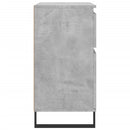 vidaXL betonszürke szerelt fa tálalószekrény 60 x 35 x 70 cm