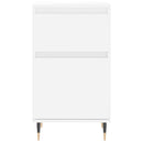 vidaXL 2 db fehér szerelt fa tálalószekrény 40 x 35 x 70 cm