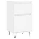 vidaXL 2 db fehér szerelt fa tálalószekrény 40 x 35 x 70 cm