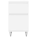 vidaXL 2 db fehér szerelt fa tálalószekrény 40 x 35 x 70 cm