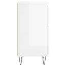 vidaXL 2 db magasfényű fehér szerelt fa tálalószekrény 40 x 35 x 70 cm