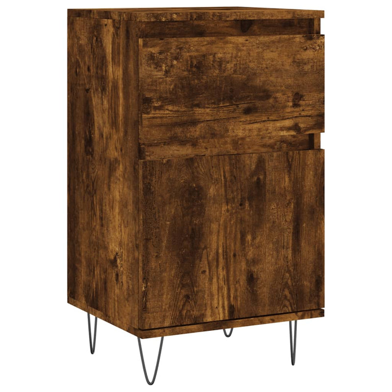 vidaXL 2 db sonoma tölgy színű szerelt fa tálalószekrény 40x35x70 cm