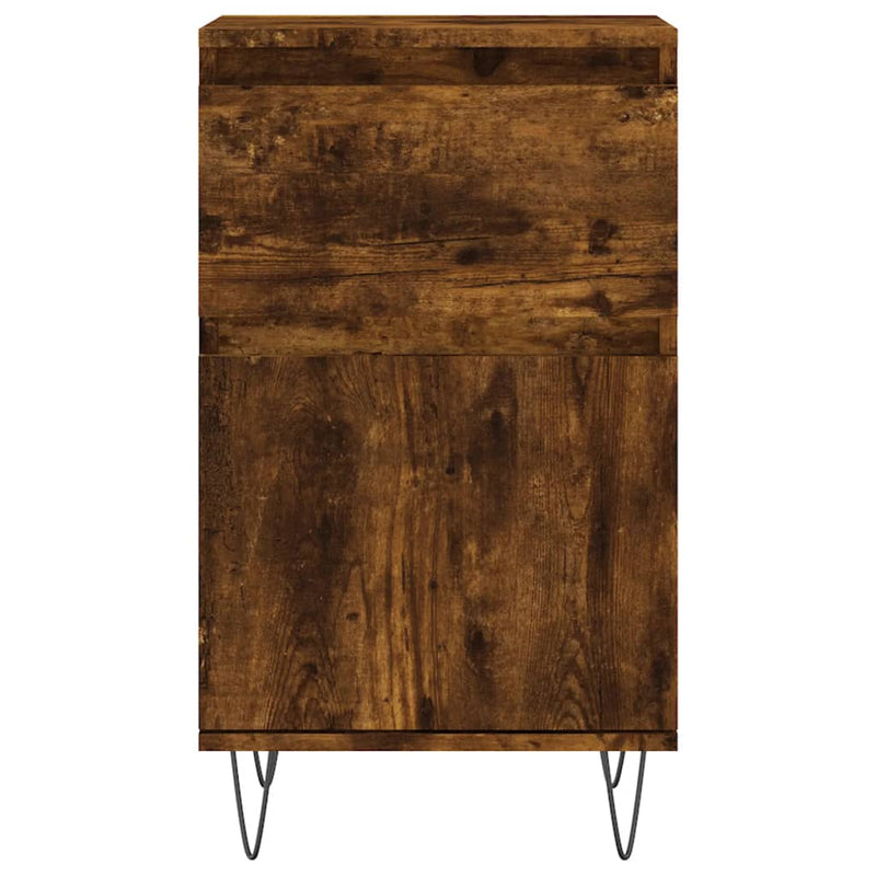 vidaXL 2 db sonoma tölgy színű szerelt fa tálalószekrény 40x35x70 cm