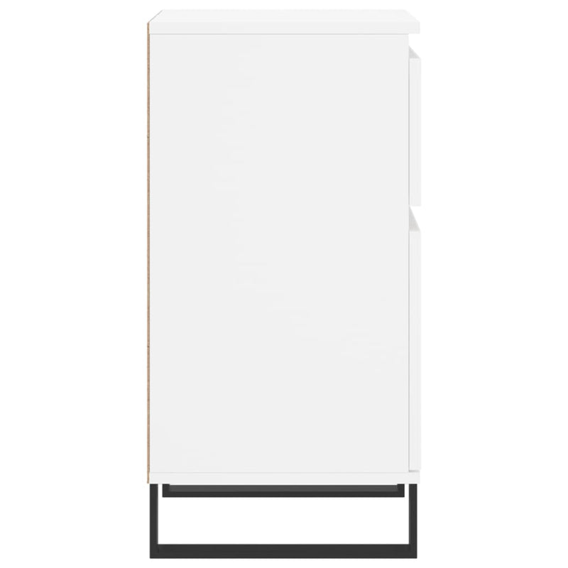 vidaXL fehér szerelt fa tálalószekrény 40 x 35 x 70 cm