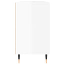 vidaXL magasfényű fehér szerelt fa fürdőszobaszekrény 80 x 33 x 60 cm