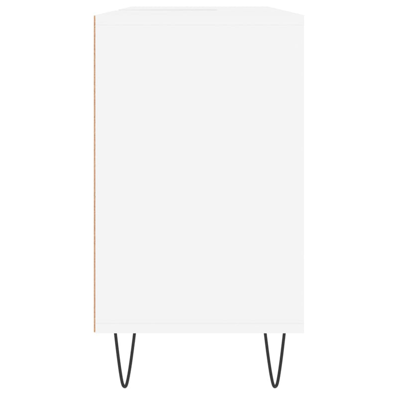 vidaXL fehér szerelt fa mosdószekrény 80 x 33 x 60 cm
