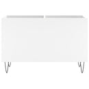 vidaXL fehér szerelt fa hanglemezszekrény 74,5x38x48 cm