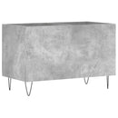 vidaXL betonszürke szerelt fa hanglemezszekrény 74,5x38x48 cm