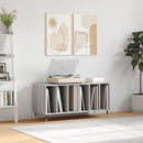 vidaXL szürke sonoma színű szerelt fa hanglemezszekrény 100x38x48 cm