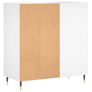 vidaXL fehér szerelt fa hanglemezszekrény 84,5 x 38 x 89 cm