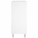 vidaXL fehér szerelt fa hanglemezszekrény 84,5 x 38 x 89 cm