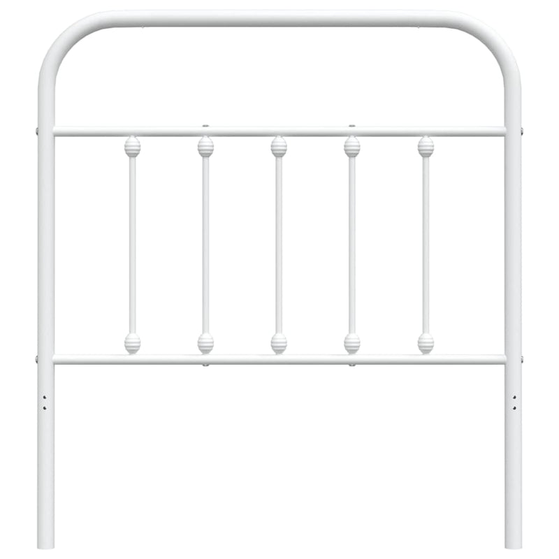 vidaXL fehér fém fejtámla 80 cm