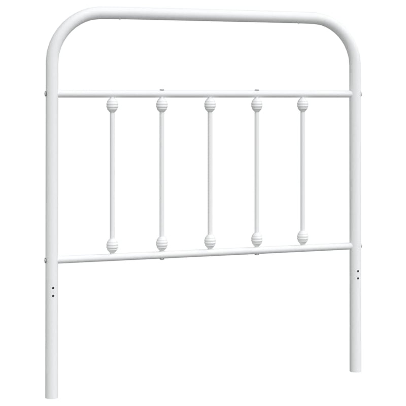 vidaXL fehér fém fejtámla 90 cm