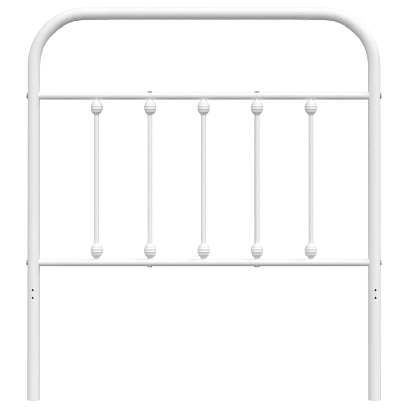 vidaXL fehér fém fejtámla 90 cm