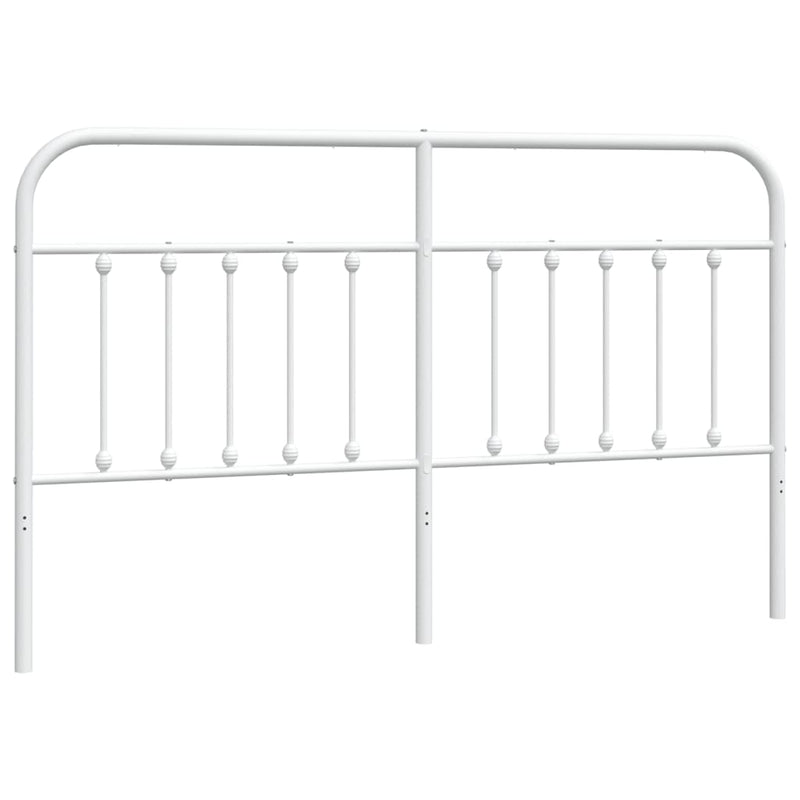 vidaXL fehér fém fejtámla 180 cm