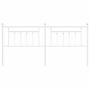 vidaXL fehér fém fejtámla 200 cm