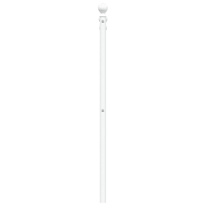 vidaXL fehér fém fejtámla 200 cm