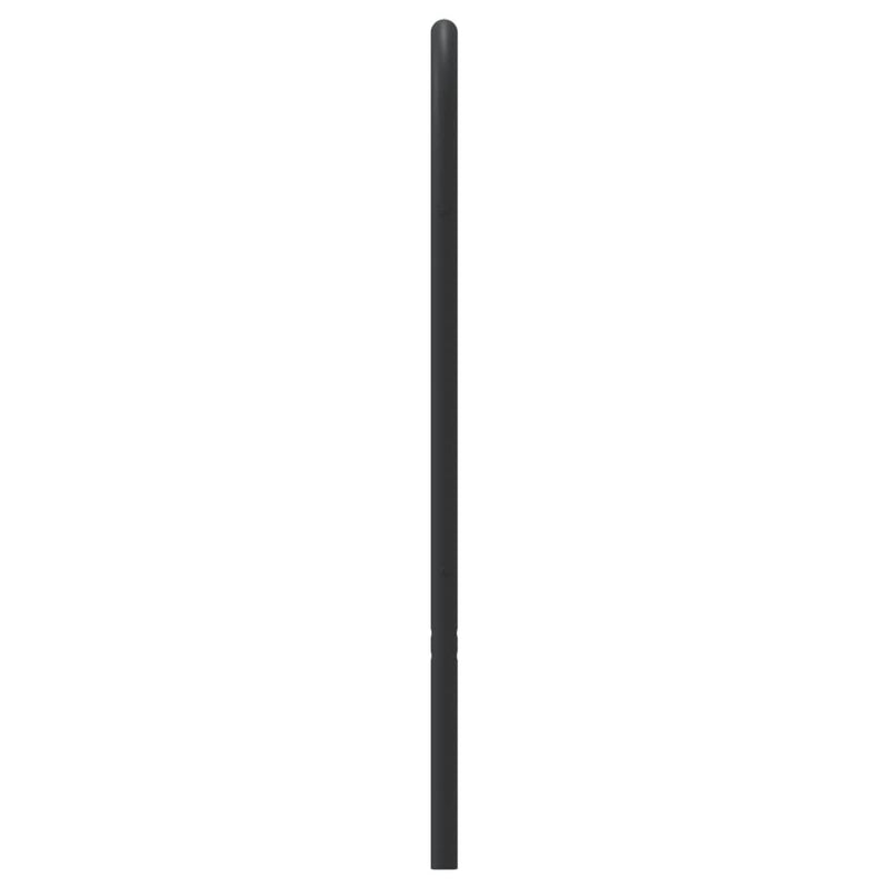 vidaXL fekete fém fejtámla 200 cm