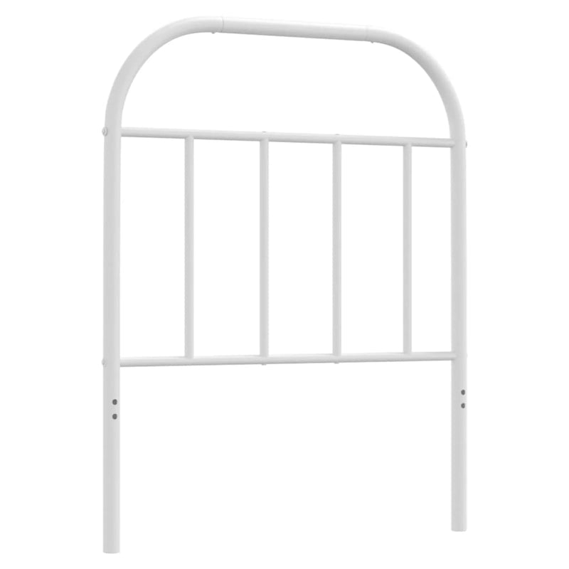 vidaXL fehér fém fejtámla 75 cm
