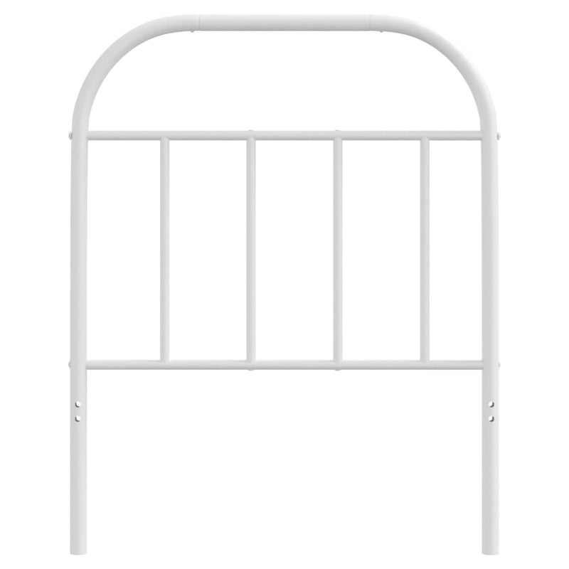 vidaXL fehér fém fejtámla 75 cm