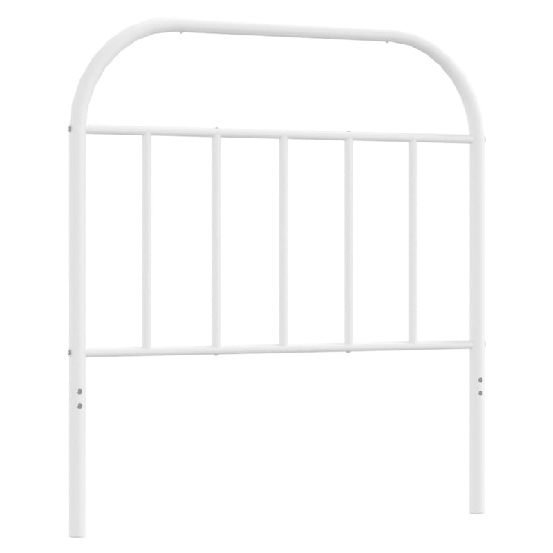 vidaXL fehér fém fejtámla 80 cm