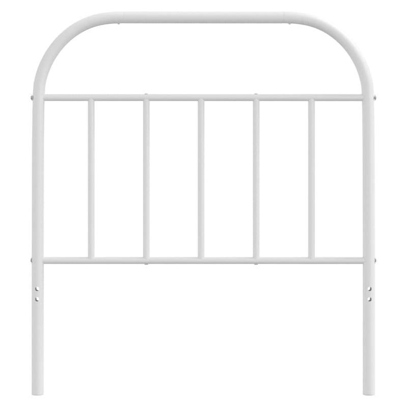 vidaXL fehér fém fejtámla 80 cm