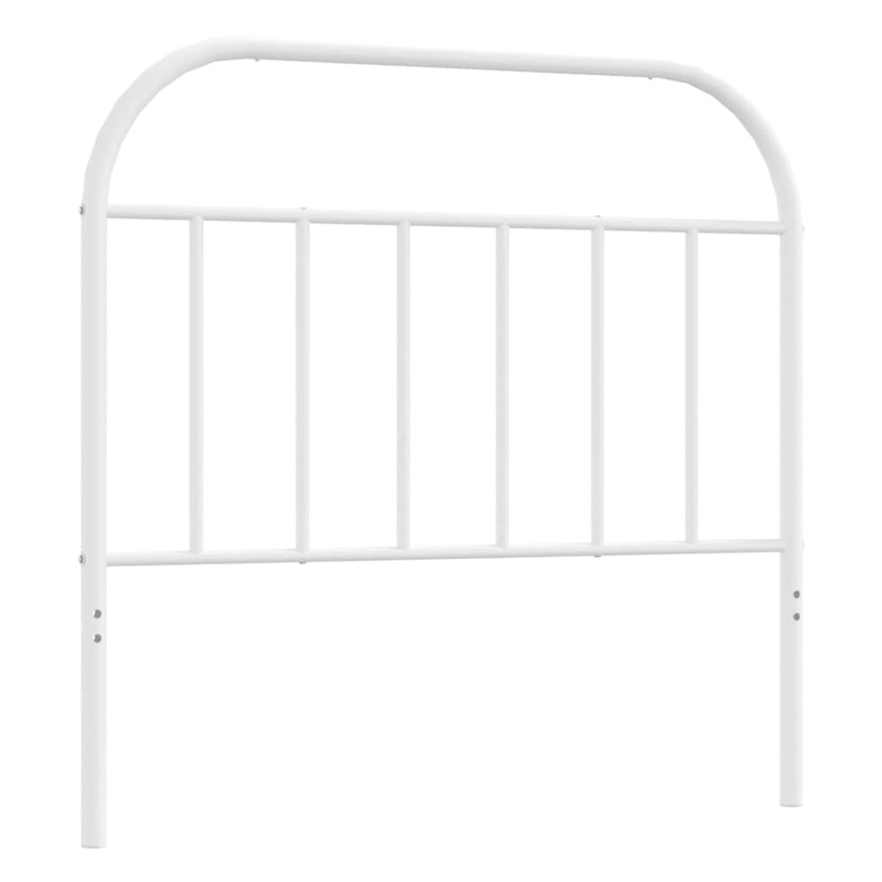 vidaXL fehér fém fejtámla 100 cm