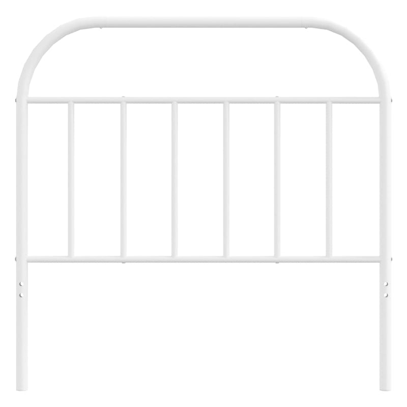 vidaXL fehér fém fejtámla 100 cm