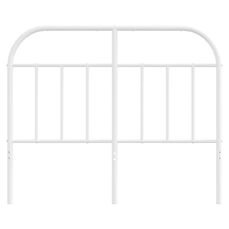 vidaXL fehér fém fejtámla 120 cm