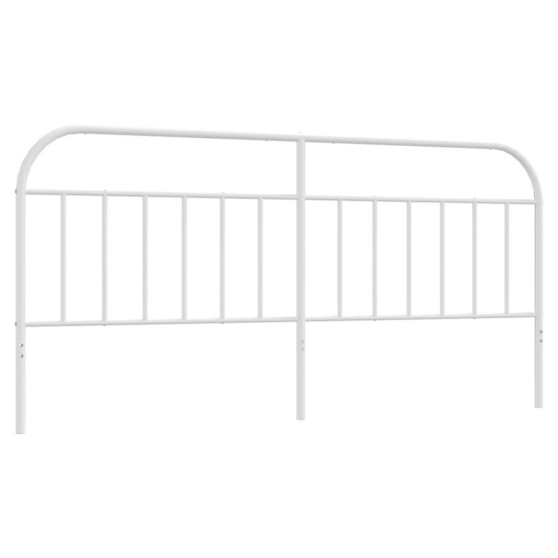 vidaXL fehér fém fejtámla 200 cm