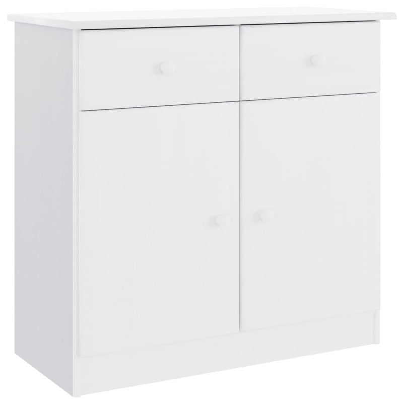 vidaXL ALTA tömör fenyőfa TV-szekrény 77x35x73 cm