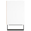 vidaXL 2 db fehér szerelt fa éjjeliszekrény 40 x 30 x 50 cm