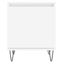 vidaXL 2 db fehér szerelt fa éjjeliszekrény 40 x 30 x 50 cm