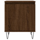 vidaXL barna tölgyszínű szerelt fa éjjeliszekrény 40x30x50 cm