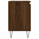 vidaXL barna tölgyszínű szerelt fa éjjeliszekrény 40x30x50 cm