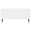 vidaXL fehér szerelt fa dohányzóasztal 60x60x30 cm