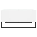 vidaXL fehér szerelt fa dohányzóasztal 60x60x30 cm