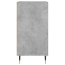 vidaXL betonszürke szerelt fa tálalószekrény 57 x 35 x 70 cm