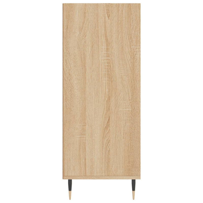 vidaXL sonoma tölgy szerelt fa magasszekrény 57 x 35 x 90 cm