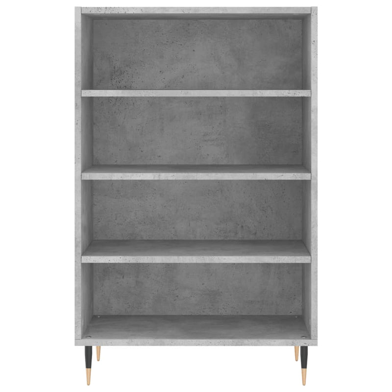 vidaXL betonszürke szerelt fa magasszekrény 57 x 35 x 90 cm