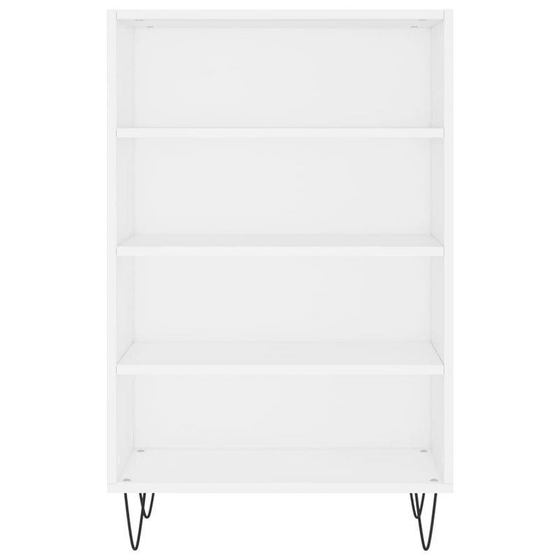 vidaXL fehér szerelt fa magasszekrény 57 x 35 x 90 cm