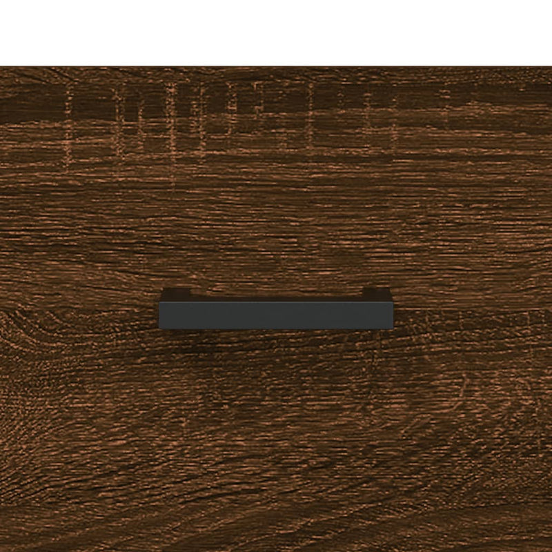 vidaXL 2 db barna tölgyszínű szerelt fa éjjeliszekrény 40x35x47,5 cm