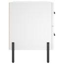 vidaXL 2 db fehér szerelt fa éjjeliszekrény 40 x 35 x 47,5 cm
