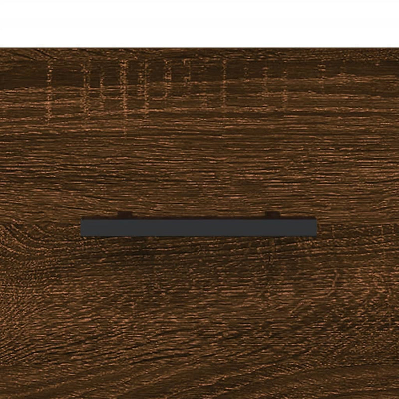 vidaXL 2 db barna tölgyszínű szerelt fa éjjeliszekrény 40x35x47,5 cm