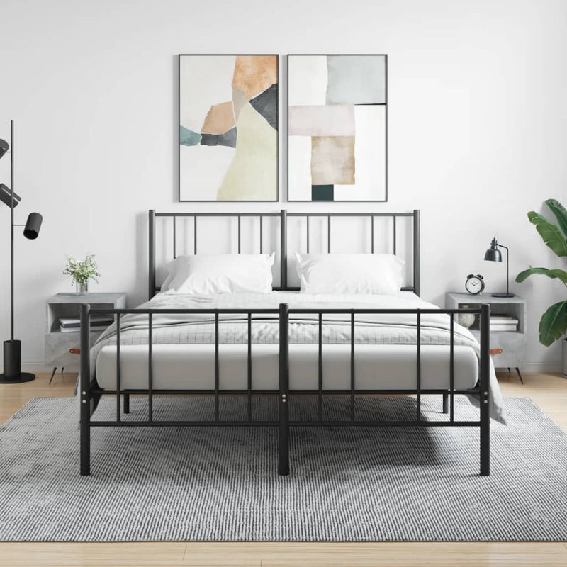 vidaXL 2 db betonszürke szerelt fa éjjeliszekrény 40 x 35 x 47,5 cm