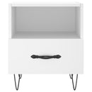 vidaXL fehér szerelt fa éjjeliszekrény 40 x 35 x 47,5 cm