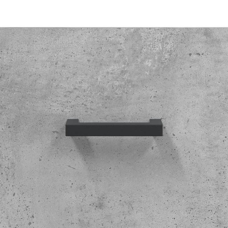 vidaXL 2 db betonszürke szerelt fa éjjeliszekrény 40 x 35 x 47,5 cm