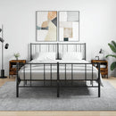 vidaXL 2 db füstös tölgy színű szerelt fa éjjeliszekrény 40x35x47,5 cm