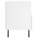 vidaXL 2 db fehér szerelt fa éjjeliszekrény 40 x 35 x 47,5 cm